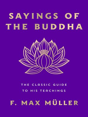 cover image of Sayings of the Buddha